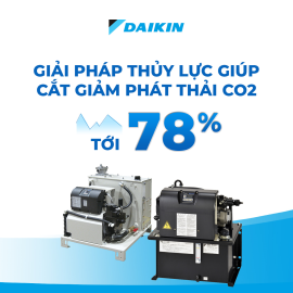 ​Giải pháp thủy lực giúp nhà máy cắt giảm phát thải CO₂ tới 78%