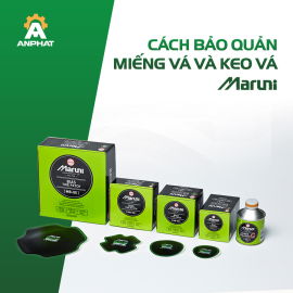 ​Cách bảo quản miếng vá và keo vá Maruni để giữ chất lượng lâu dài