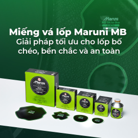 Miếng vá lốp Maruni MB – Giải pháp tối ưu cho lốp bố chéo, bền chắc và an toàn