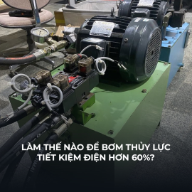 Làm thế nào để bơm thủy lực tiết kiệm điện hơn 60%? Giải pháp tối ưu từ công nghệ IPM & biến tần Daikin