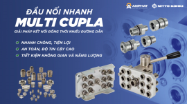 KẾT NỐI NHANH CHÓNG NHIỀU ĐƯỜNG ỐNG CÙNG LÚC VỚI MULTI CUPLA