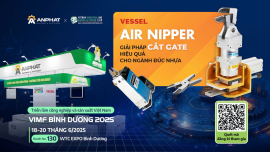 Air Nipper Vessel – Giải pháp tối ưu hóa công đoạn cắt cuống nhựa trong ngành đúc