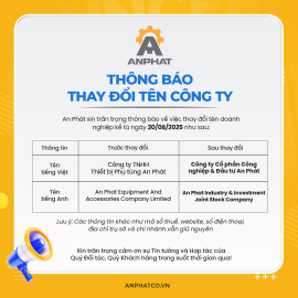 THÔNG BÁO VỀ VIỆC THAY ĐỔI TÊN CÔNG TY