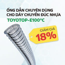 [GIÁ CỰC TỐT] GIẢM 18% KHI MUA ỐNG DẪN HẠT NHỰA TOYOX TPE100C