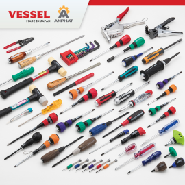 VESSEL – DỤNG CỤ CẦM TAY CHUẨN NHẬT CHO THỢ CHUYÊN NGHIỆP