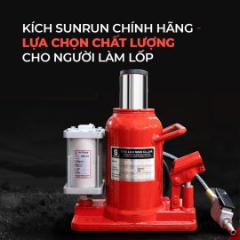 Kích Sunrun chính hãng - Lựa chọn chất lượng cho người làm lốp