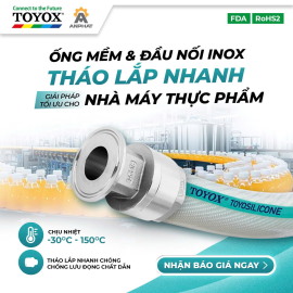 Giải quyết vấn đề về ống dẫn và đầu nối trong nhà máy thực phẩm - đồ uống