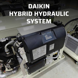 Hybrid Hydraulic System - Công nghệ tiết kiệm năng lượng từ Daikin