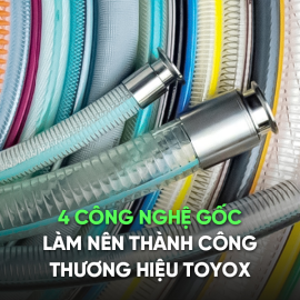 Tìm hiểu 4 công nghệ gốc làm nên thành công thương hiệu Toyox