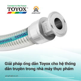 Giải pháp ống dẫn Toyox cho hệ thống dẫn nước sốt ướp gà trong ngành thực phẩm