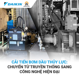 Cải tiến bơm dầu thủy lực: chuyển từ truyền thống sang công nghệ hiện đại