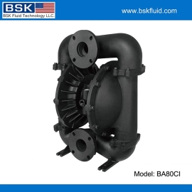 Bơm Màng Khí Nén BSK-USA 3 Inch BA80CI-CBB1-C thân gang