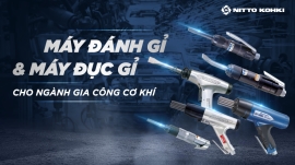 Các loại máy đánh gỉ và đục gỉ thông dụng trong gia công cơ khí