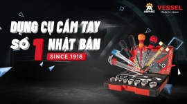 Lý do khiến Vessel trở thành thương hiệu dụng cụ cầm tay số 1 Nhật Bản