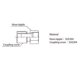 Ống dẫn bấm sẵn đầu nối Toyox H04