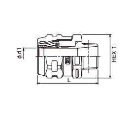 Đầu nối bằng nhựa Toyox Toyoconnector TC3-PC